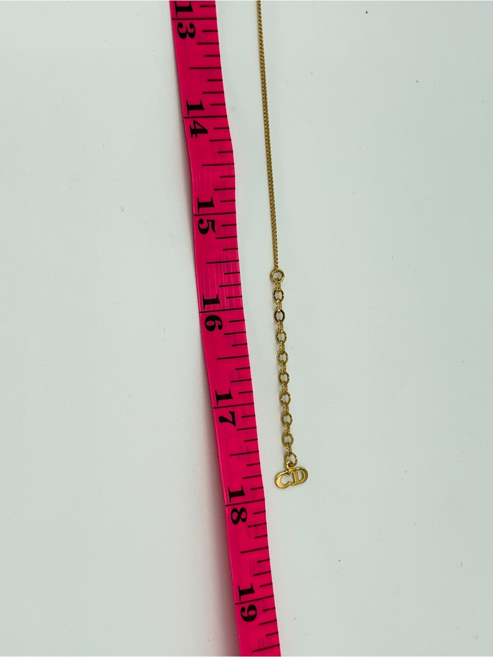 Dior Vintage Gold Tone Medallion Pendant Necklace Excellent Condition - Picture 9 of 12
